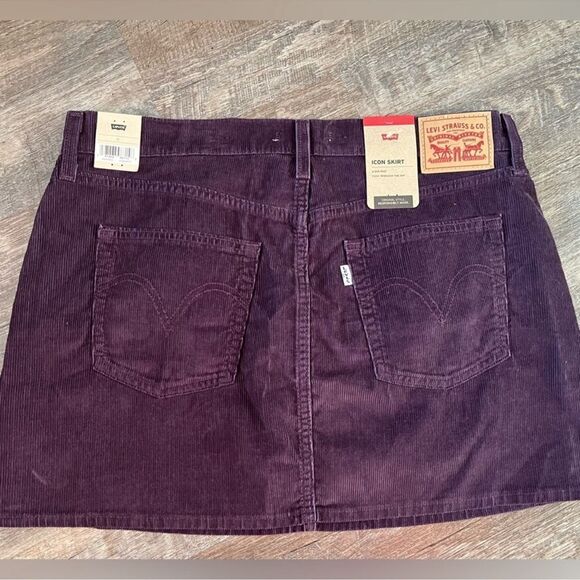 Levi's Corduroy Icon Skirt-Size 31 - Picture 2 of 8